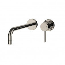 Смеситель для раковины Gessi Emporio Via Tortona встраиваемый излив 225 мм Finox Brushed Nickel 44825#149 Смеситель для раковины Gessi Emporio Via Tortona встраиваемый излив 225 мм Finox Brushed Nickel 44825#149