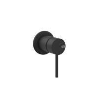Смеситель встраиваемый однорычажный Gessi Shower316 внешняя часть Black XL 54019#299