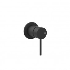 Смеситель встраиваемый однорычажный Gessi Shower316 внешняя часть Black XL 54019#299