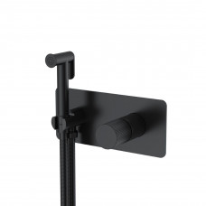 Гигиенический душ со смесителем Boheme Stick Linea встраиваемый черный 127-BB.3 Гигиенический душ со смесителем Boheme Stick Linea встраиваемый черный 127-BB.3