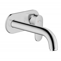 Смеситель для раковины Hansgrohe Vernis Blend настенный излив 204 мм внешняя часть хром 71576000