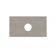 Столешница из керамогранита Kerama Marazzi Magica Риккарди 90 см без отверстия серый матовый MA.1.0.SG519920R/90