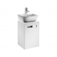Тумба под умывальник подвесная Roca The Gap 445х530х391 мм Белый глянец ZRU9302880