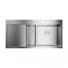 Кухонная мойка Omoikiri Akisame 100-2-R-IN нержавеющая сталь 100x51 см 4973547