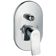 Смеситель для ванны Hansgrohe Metris на 2 потребителя внешняя часть 31484000