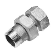 Муфта-американка трехкомпонентная никелированная Tiemme 3/4x3/4 1500076 Муфта-американка трехкомпонентная никелированная Tiemme 3/4x3/4 1500076