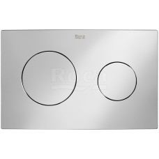 Панель смыва Roca PL10 2 режима 250х160х10 мм хром 890089001
