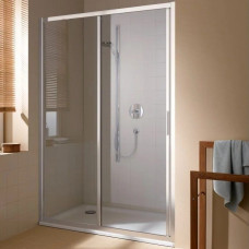 Дверь душевая раздвижная Kermi CADA XS 140 см правая 1370-1410x2000 мм прозрачное стекло CKG2R14020VPK