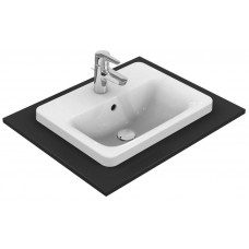 Раковина накладная Ideal Standard Connect 500х390 мм с отверстием под смеситель E504301 Раковина накладная Ideal Standard Connect 500х390 мм с отверстием под смеситель E504301