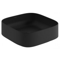 Раковина-чаша KLUDI RESA C квадратная 40x40 см черный матовый 58CW3039