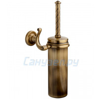 Ершик для туалета настенный латунный Texton Old Brass OP 221.92