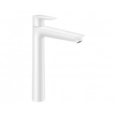 Смеситель для раковины Hansgrohe Talis E 240 со сливным гарнитуром белый матовый 71716700 Смеситель для раковины Hansgrohe Talis E 240 со сливным гарнитуром белый матовый 71716700
