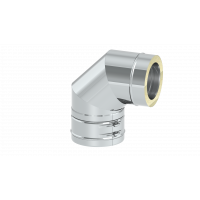Колено 90° Jeremias DW-FU 150 мм DW60150