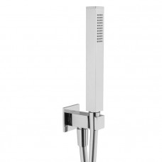 Душевой гарнитур Plumberia Selection TAG ручной 1 режим шланг 150 см хром HST3108CR Душевой гарнитур Plumberia Selection TAG ручной 1 режим шланг 150 см хром HST3108CR