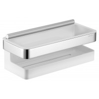Полка для душа Keuco Collection Moll 240 мм хром белый 12759 010000