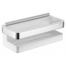 Полка для душа Keuco Collection Moll 240 мм хром белый 12759 010000