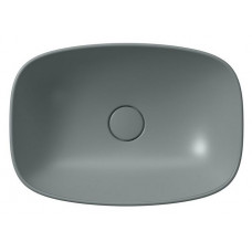 Раковина-чаша накладная GSI Nubes 500x350 мм овальная Agave Matte 9784PVC04 Раковина-чаша накладная GSI Nubes 500x350 мм овальная Agave Matte 9784PVC04