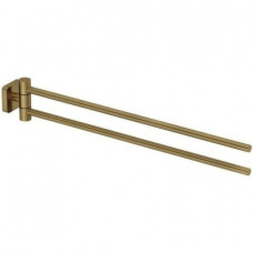 Держатель для полотенец Kludi VELA S 430 мм Brushed Gold 25977N0 Держатель для полотенец Kludi VELA S 430 мм Brushed Gold 25977N0