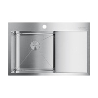 Кухонная мойка Omoikiri Akisame 78-L-IN 78x51 см нержавеющая сталь 4973060