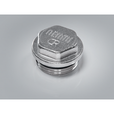 Заглушка латунная REHAU G1 никелированная 12084411001 Заглушка латунная REHAU G1 никелированная 12084411001