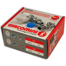 Комплект термостатический Giacomini R470 / R401TG / R15TG угловой 3/4 с увеличенным проходом R470FX054