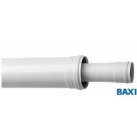 Удлинение коаксиальное Baxi полипропиленовое 110/160 мм 1000 мм KMT71413381