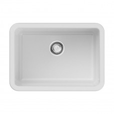 Кухонная мойка Omoikiri Torishima 67-U/I-WH Glossy Natceramic 67.3x48.3 см белый 4993866