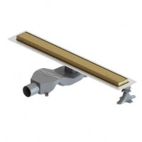 Душевой лоток Boheme Premium Linear 60 см матовое золото 982-60-MG
