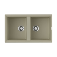 Кухонная мойка Omoikiri Tedori 86-2-BE 86x51 см ваниль 4993925