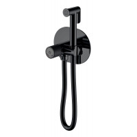 Гигиенический душ со смесителем Boheme Tech шланг 120 см black 157-B