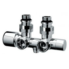 Узел нижнего подключения угловой FAR 3/4 EU - 1/2 HP серебристый FL 0263 3412