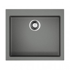 Кухонная мойка Omoikiri Bosen 57-GR Tetogranit 57x50 см leningrad grey 4993556