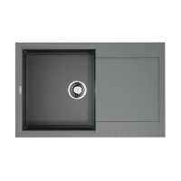 Кухонная мойка Omoikiri Sakaime 79-GR Tetogranit 79x50 см leningrad grey 4993553