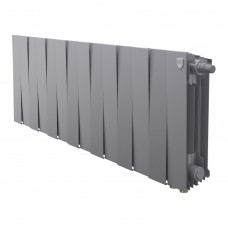 Радиатор биметаллический Royal Thermo PianoForte 300 Silver Satin 14 секций нижнее подключение НС-1682347 Радиатор биметаллический Royal Thermo PianoForte 300 Silver Satin 14 секций нижнее подключение НС-1682347