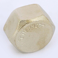 Заглушка латунная никелированная с внутренней резьбой Tiemme 3/4 1500197