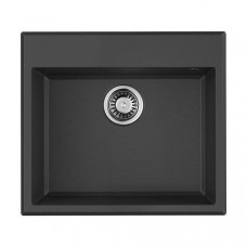Кухонная мойка Omoikiri Tedori 57 Tetogranit 57x51 см черный 4993980 Кухонная мойка Omoikiri Tedori 57 Tetogranit 57x51 см черный 4993980