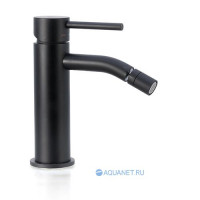 Смеситель для биде Paffoni Light с донным клапаном 1 1/4 черный матовый LIG135NO