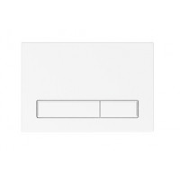 Клавиша смыва Elsen E08 220х150 мм белый E08white