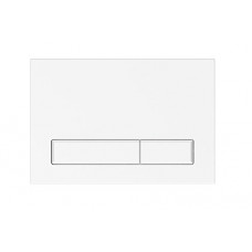 Клавиша смыва Elsen E08 220х150 мм белый E08white