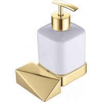 Дозатор для жидкого мыла подвесной Boheme New Venturo gold 10317-G