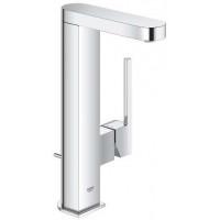 Смеситель для раковины GROHE Plus L-Size однорычажный с поворотным изливом и сливным гарнитуром хром 23851003