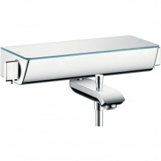 Термостат для ванны Hansgrohe Ecostat Select внешнего монтажа белый/хром 13141400 Термостат для ванны Hansgrohe Ecostat Select внешнего монтажа белый/хром 13141400