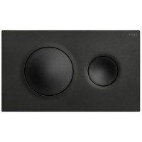 Панель смыва для унитаза Viega Prevista Visign for Style 20 пластик матовый черный 796389