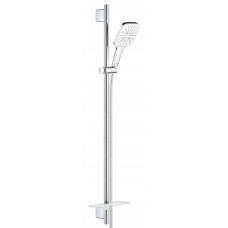 Душевой гарнитур GROHE Rainshower SmartActive Cube 130 III штанга 900 мм белая луна 26587LS0