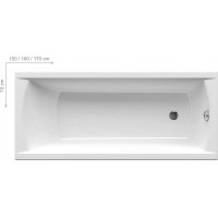Ванна акриловая RAVAK Classic 150х70 см белая C521000000