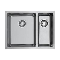 Кухонная мойка Omoikiri Tadzava 58-2-U/I-L-IN 58x44 см нержавеющая сталь 4993774