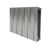 Радиатор биметаллический Royal Thermo PianoForte 500 Silver Satin 10 секций RTPFSS50010