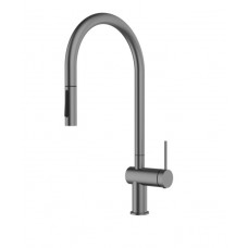 Смеситель для кухни AQUAme Cucina с выдвижным U-изливом металл AQM9901GM Смеситель для кухни AQUAme Cucina с выдвижным U-изливом металл AQM9901GM
