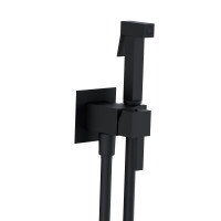 Гигиенический душ со смесителем RGW SP-212B черный 581408212-04