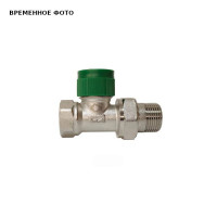 Вентиль термостатический Element прямой HB 1/2 никелированный 212022
